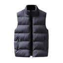 Barclay & Bloom | Men’s Puffer Vest – Lightweight Sleeveless Jacket with Zip Pockets and Stand Collar
