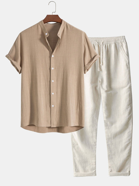 Barclay & Bloom - Linen Summer Set Men's