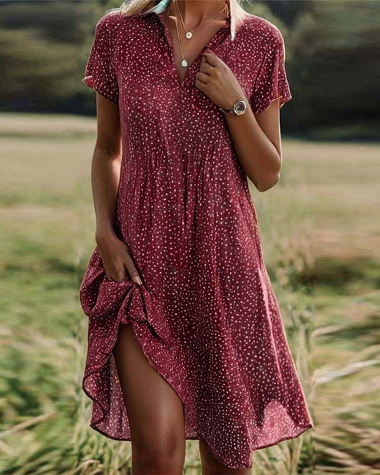 Seraphina - Elegante Jurk met V-Hals