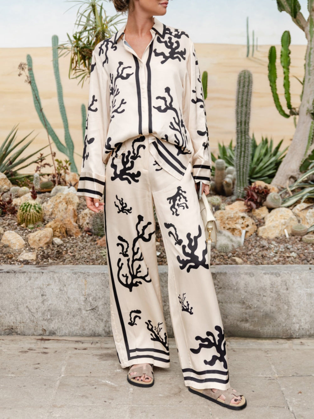 Jamila - Bluse und Hosen Set