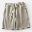 Herren Baumwoll-Freizeithose mit Kordelzug Bequem Sommer Lässig