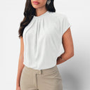 Women’s Short Sleeve Top Soft Knit Comfortable Everyday Wear