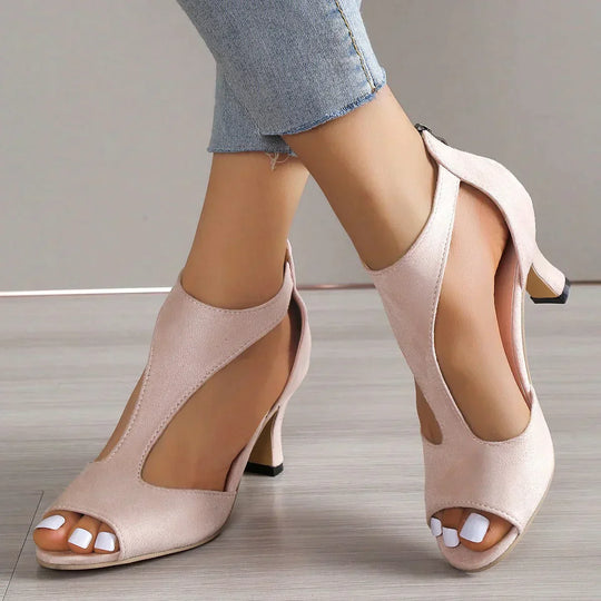 ComfyHeels - Leren Hakken