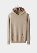 Barclay & Bloom | Men’s Cashmere Knit Pullover Hoodie