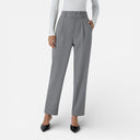 Women’s Stretch Slim-Fit Trousers High-Waist Tailored