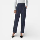 Women’s Stretch Slim-Fit Trousers High-Waist Tailored