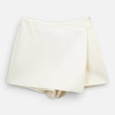 Women’s Elegant High Waist Skort Mini Wrap Skirt Shorts Summer