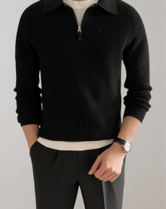 Barclay & Bloom - Men's Zip-Up Sweater