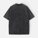 Men’s Oversized Washed Cotton T-Shirt Soft Comfortable Everyday Tee