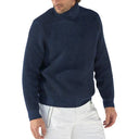 Harrison Herrenpullover – Gerippter Rollkragen-Strickpullover