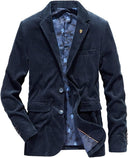 Barclay & Bloom | Heren Corduroy Blazer – Op Maat Gemaakt Twee-Knopen Casual Jas
