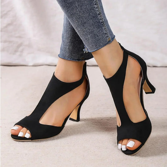 ComfyHeels - Leren Hakken