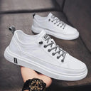 Men’s Casual Sneakers – Low Top White Trainers