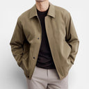 Men’s Lightweight Summer Jacket Breathable Comfort Lapel Collar