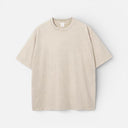 Men’s Oversized Washed Cotton T-Shirt Soft Comfortable Everyday Tee