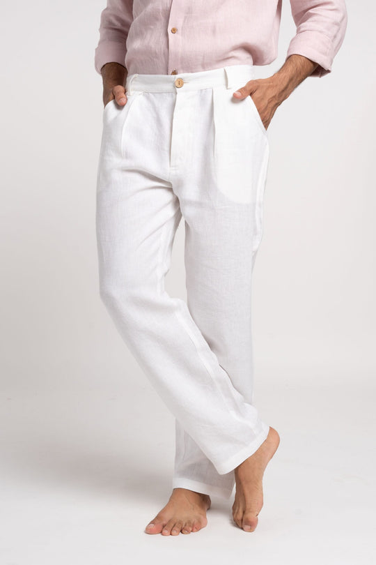 Barclay & Bloom - Heren Linnen Broek