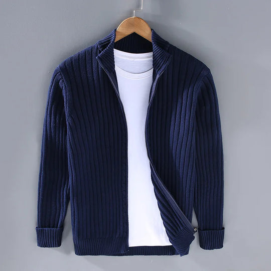 Barclay & Bloom - Men's Comfortable Knitted Cardigan