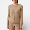 Céline – Women’s Wool Cardigan with Long Sleeves