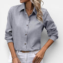 Isla – Relaxed Fit Long Sleeve Blouse