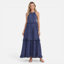 Barclay & Bloom | Women’s Tiered Maxi Dress Lightweight Breathable Summer Sleeveless