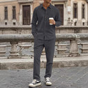 Felix Herren Cord-Set – Langarmhemd und Hose