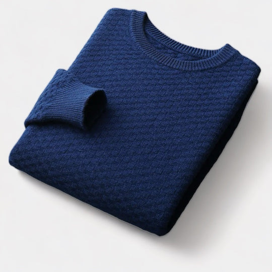 Barclay & Bloom - Men's Wool Plaid Sweater
