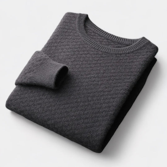 Barclay & Bloom - Men's Wool Plaid Sweater