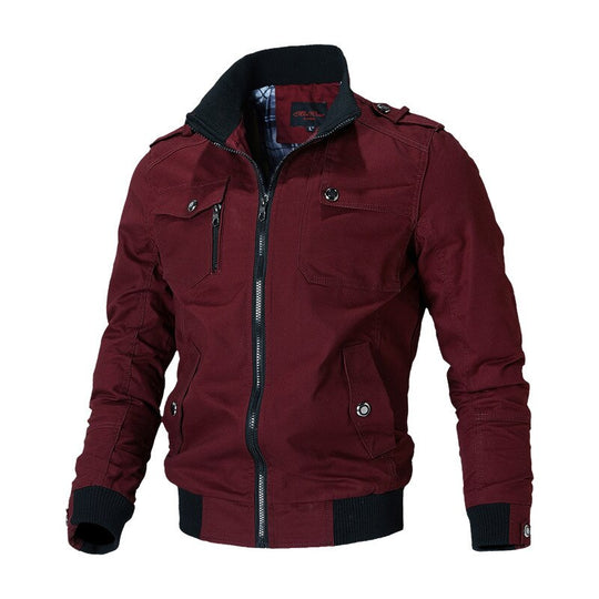 Twan Herren Bomberjacke – Lässige Leichte Reißverschlussjacke