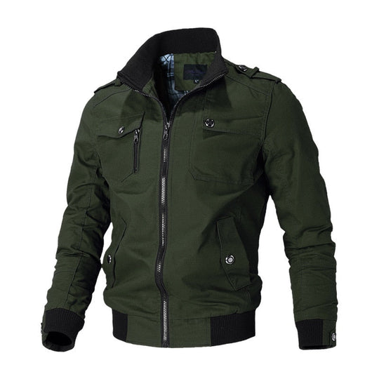 Twan Herren Bomberjacke – Lässige Leichte Reißverschlussjacke