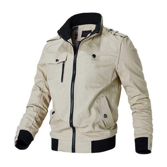 Twan Herren Bomberjacke – Lässige Leichte Reißverschlussjacke