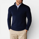 Ewan – Men’s Quarter Zip Up Sweater