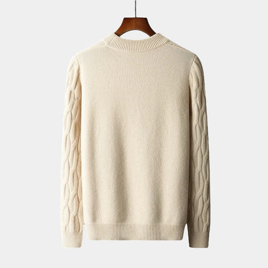 Barclay & Bloom - Men's Wool Pullover with Figure