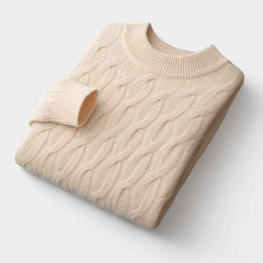 Barclay & Bloom - Men's Wool Pullover with Figure