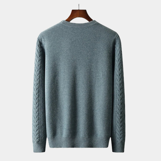 Barclay & Bloom - Men's Round Wool Sweater