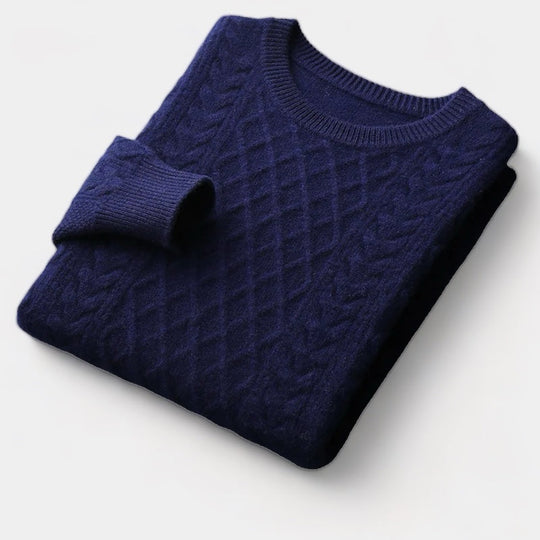Barclay & Bloom - Men's Round Wool Sweater