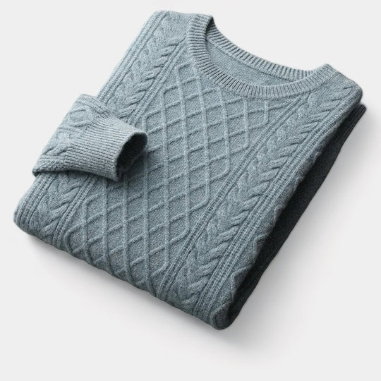 Barclay & Bloom - Men's Round Wool Sweater