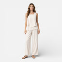 Women’s Sleeveless Top and Wide Leg Pants Set Two Piece Outfit