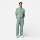 Men’s Summer Two Piece Outfit Short Sleeve Shirt and Pants