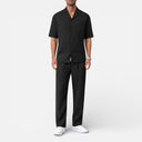 Men’s Summer Two Piece Outfit Short Sleeve Shirt and Pants