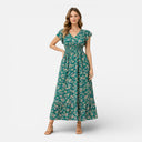 Women’s Floral Maxi Dress for Vacation Lightweight Summer Dress
