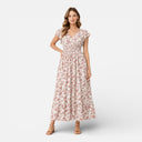 Women’s Floral Maxi Dress for Vacation Lightweight Summer Dress