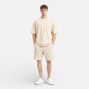 Men’s Cotton Summer T-Shirt and Shorts Set Casual Outfit