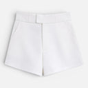 Women’s A-Line Suit Shorts High Waist Office Summer Style