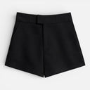 Women’s A-Line Suit Shorts High Waist Office Summer Style