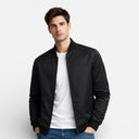 Men’s Bomber Jacket Lightweight Zip-Up Casual Outerwear Coat