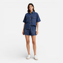 Women’s Denim Short Set 2 Piece Summer Outfit