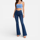 Barclay & Bloom | Women’s High-Waisted Flared Jeans – Stretch Denim Bootcut Pants
