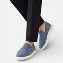 Barclay & Bloom | Men’s Comfortable Leather Loafers Easy Slip-On Work Shoes