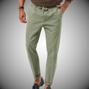 Barclay & Bloom - Men's linen trousers