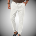 Barclay & Bloom - Men's linen trousers